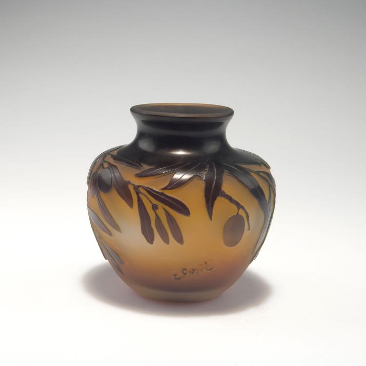 Bild 1 zu Objekt, Vase 'Olivier', 1906-14, Gall&eacute;, Emile, Nancy, 126 173