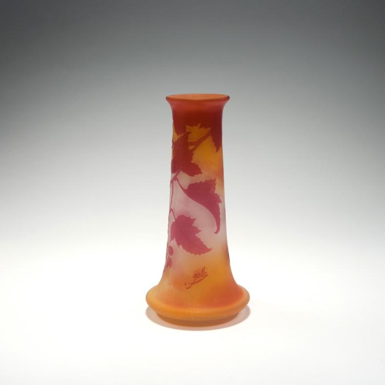 Bild 1 zu Objekt, Vase 'Groseilles', 1904-06, Gall&eacute;, Emile, Nancy, 126 159