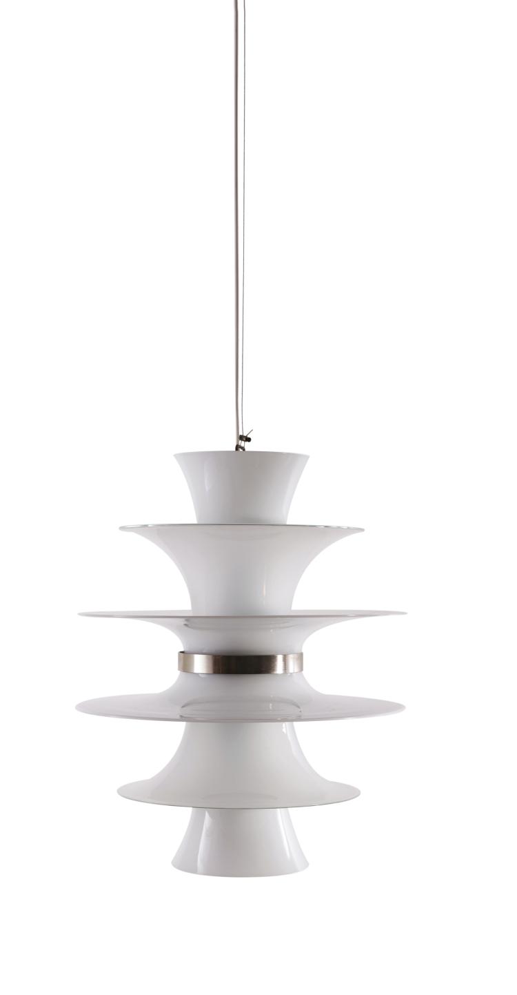 Hauptbild zu Objekt, Ceiling light, 1960s, Vistosi, Murano (zugeschrieben), 127A 133