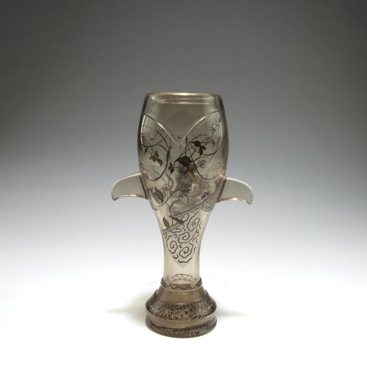 Bild 1 zu Objekt, Japonisierende Henkelvase, um 1889, Gall&eacute;, Emile, Nancy, 126 125