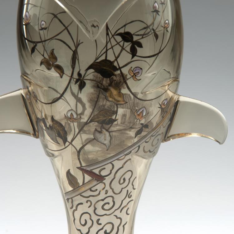 Bild 2 zu Objekt, Japonisierende Henkelvase, um 1889, Gall&eacute;, Emile, Nancy, 126 125