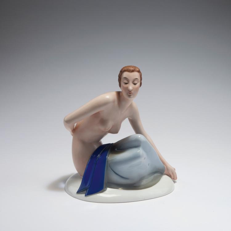 Hauptbild zu Objekt, Badende, 1932, Gerhard Schliepstein, Rosenthal, Selb, 126 885