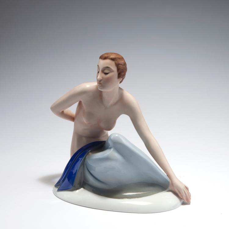 Bild 1 zu Objekt, Badende, 1932, Gerhard Schliepstein, Rosenthal, Selb, 126 885