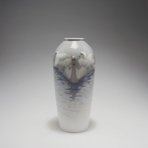 Vase 'Schwäne', um 1902