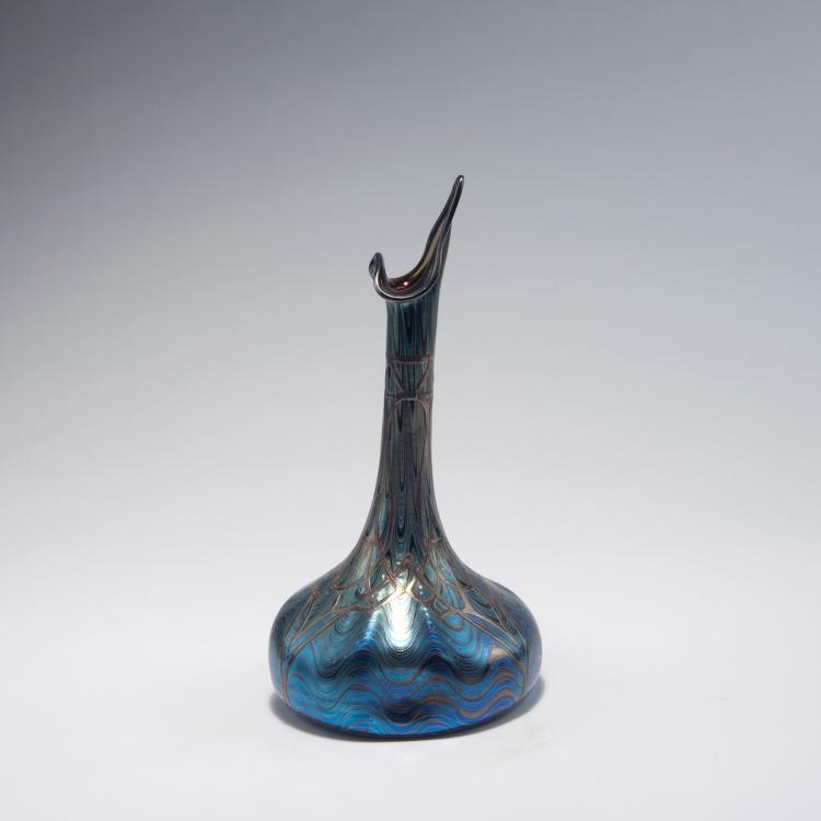 Bild 1 zu Objekt, Ph&auml;nomen-Vase mit galvanischer Silberauflage, 1898, L&ouml;tz Wwe., Klosterm&uuml;hle, 126 346