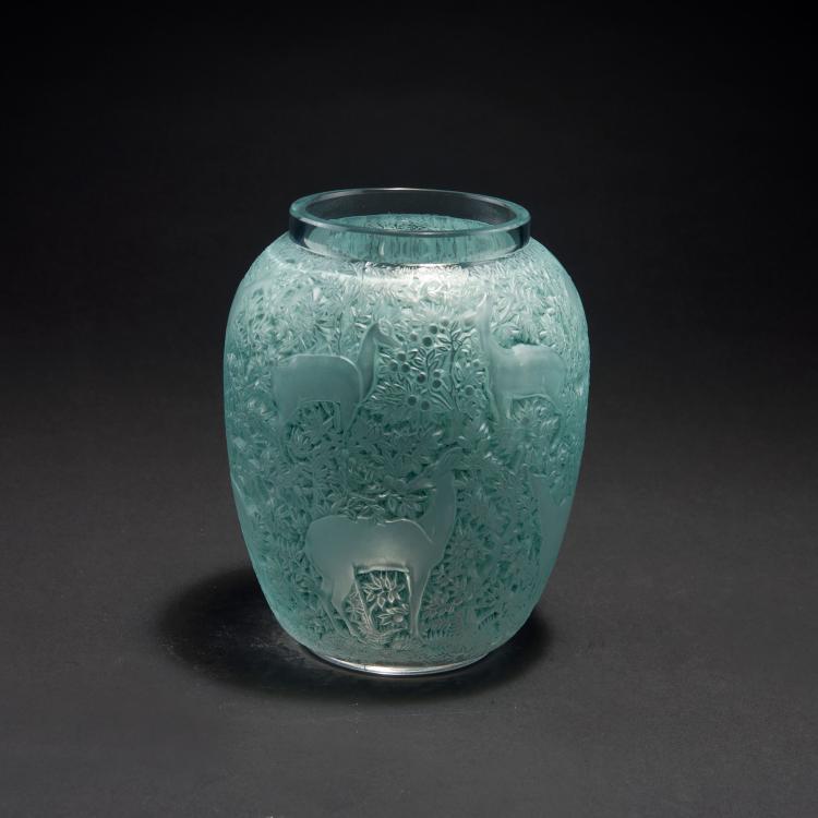 Bild 1 zu Objekt, Vase 'Biches', 1932, Lalique, Wingen-sur-Moder, 126 218