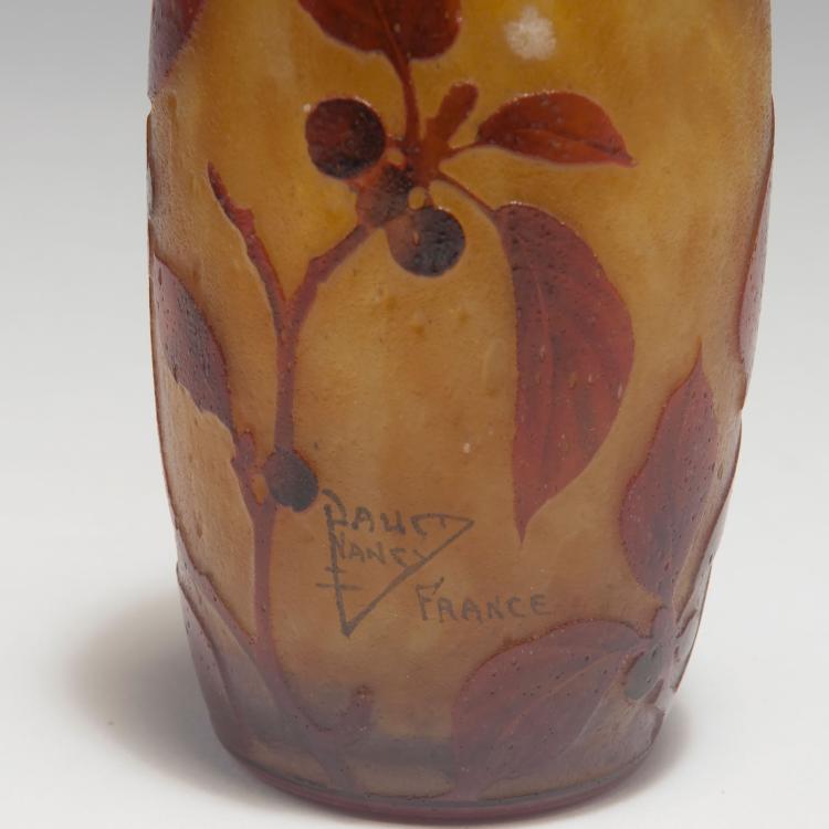 Bild 2 zu Objekt, Becher 'Cornouiller', um 1910, Daum Fr&egrave;res, Nancy, 126 67