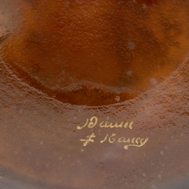 Bild 4 zu Objekt, Gro&szlig;e Vase 'Iris, Grenouille et Corbeau', 1901, Daum Fr&egrave;res, Nancy, 126 40