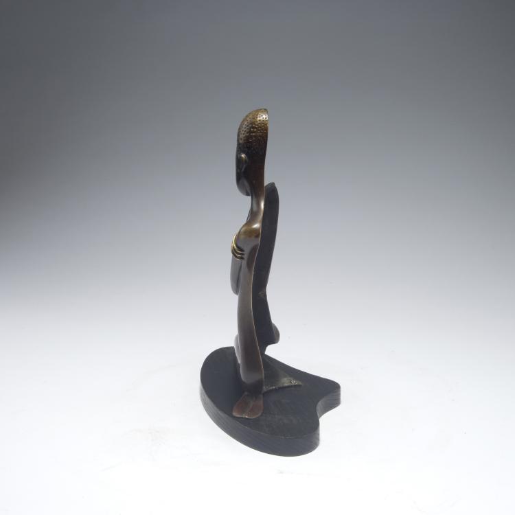 Bild 2 zu Objekt, Sitzende Afrikanerin, 1950er Jahre, Hagenauer, Wien, 126 420