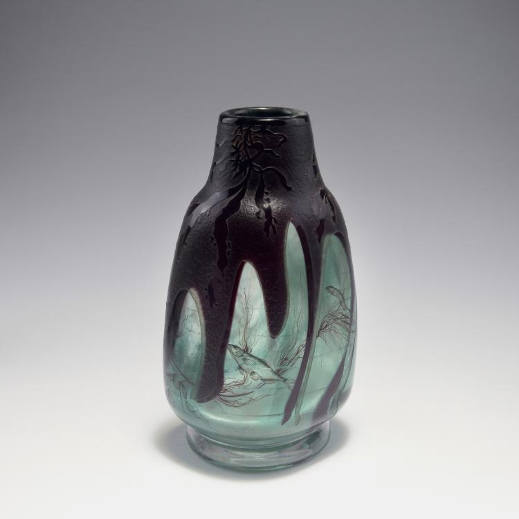 Bild 2 zu Objekt, Vase 'Algues et poissons', 1898, Henri Berg&eacute;, Daum Fr&egrave;res, Nancy, 126 24