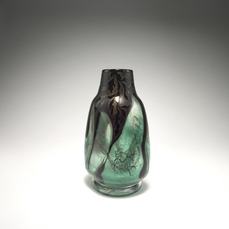 Bild 7 zu Objekt, Vase 'Algues et poissons', 1898, Henri Berg&eacute;, Daum Fr&egrave;res, Nancy, 126 24