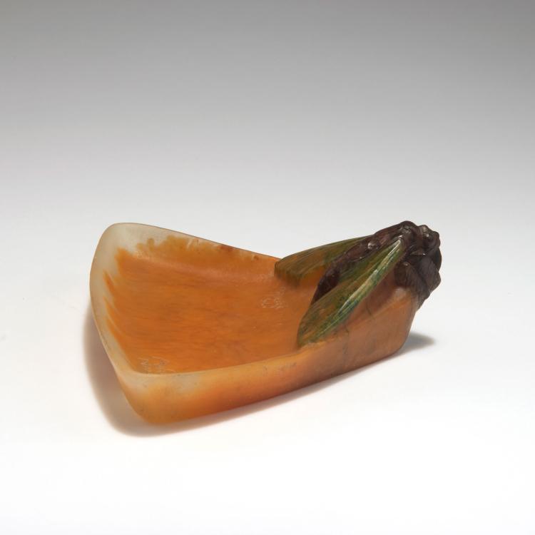 Bild 2 zu Objekt, 'Papillon de Nuit' bowl, c1920, Henri Berg&eacute;, Walter, Amalric, Nancy, 126 277