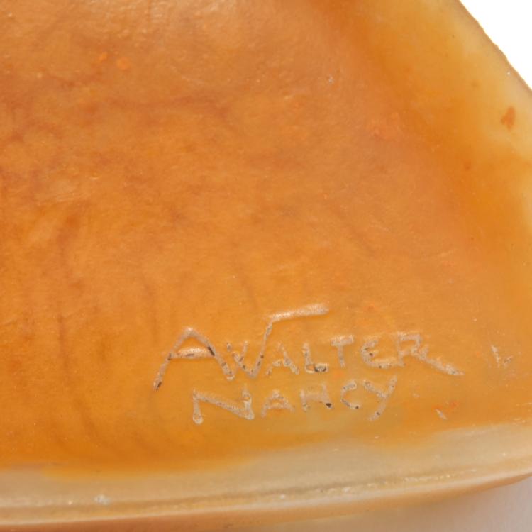 Bild 4 zu Objekt, 'Papillon de Nuit' bowl, c1920, Henri Berg&eacute;, Walter, Amalric, Nancy, 126 277