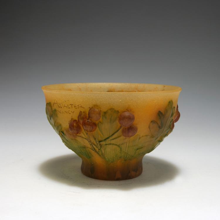 Bild 1 zu Objekt, Schale 'Groseilles', um 1920, Henri Berg&eacute;, Walter, Amalric, Nancy, 126 278