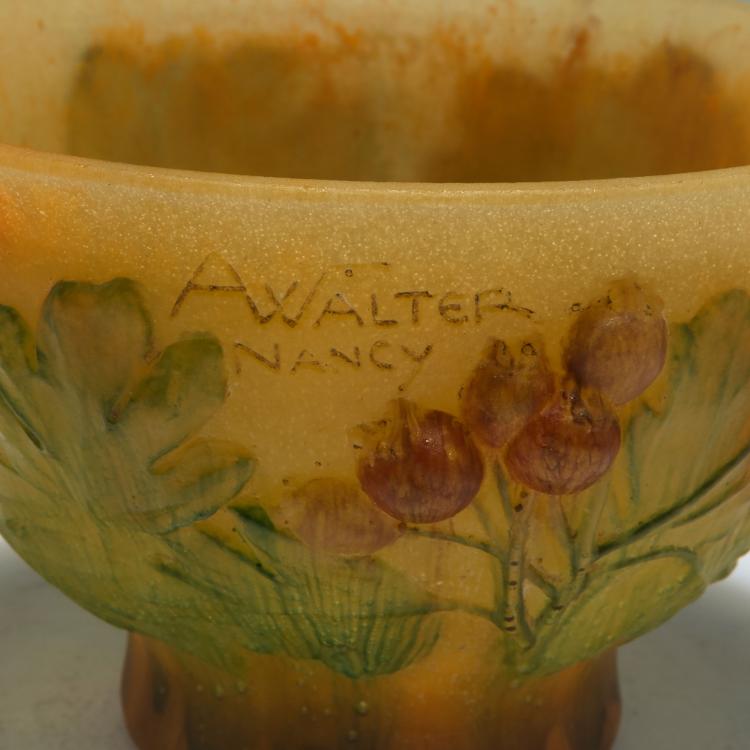 Bild 2 zu Objekt, Schale 'Groseilles', um 1920, Henri Berg&eacute;, Walter, Amalric, Nancy, 126 278