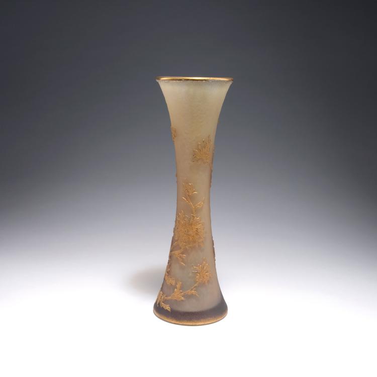 Bild 1 zu Objekt, Vase 'Chrysanth&egrave;mes', 1893, Jacques Gruber, Daum Fr&egrave;res, Nancy, 126 17