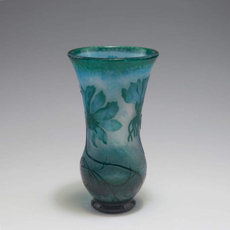 Hauptbild zu Objekt, 'Anemones' Martel&eacute; vase, 1899, Henri Berg&eacute;, Daum Fr&egrave;res, Nancy, 126 28