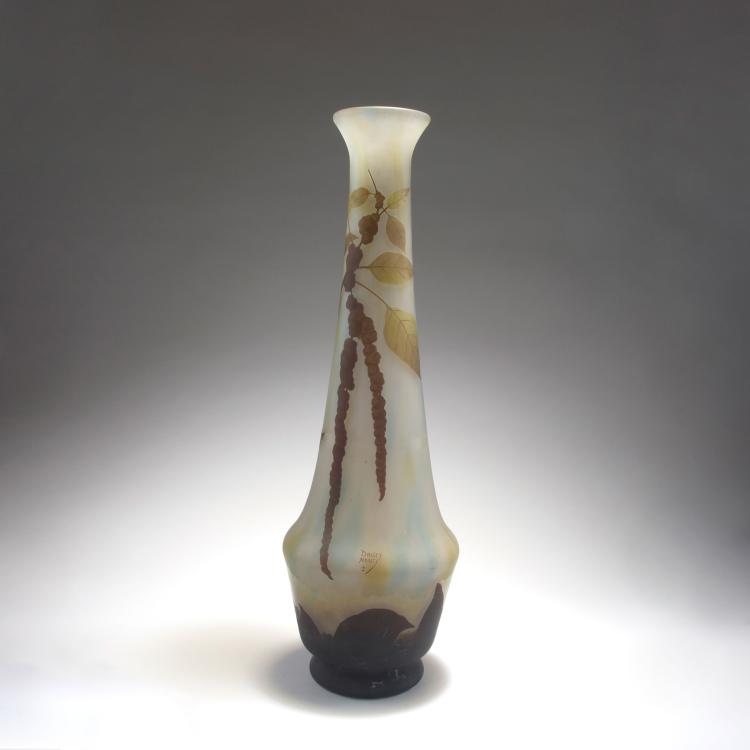 Bild 1 zu Objekt, Bodenvase 'Aulne', um 1910, Daum Fr&egrave;res, Nancy, 126 91