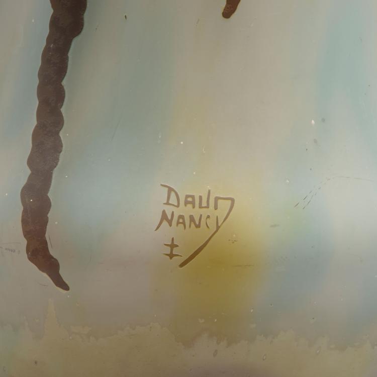 Bild 2 zu Objekt, Bodenvase 'Aulne', um 1910, Daum Fr&egrave;res, Nancy, 126 91