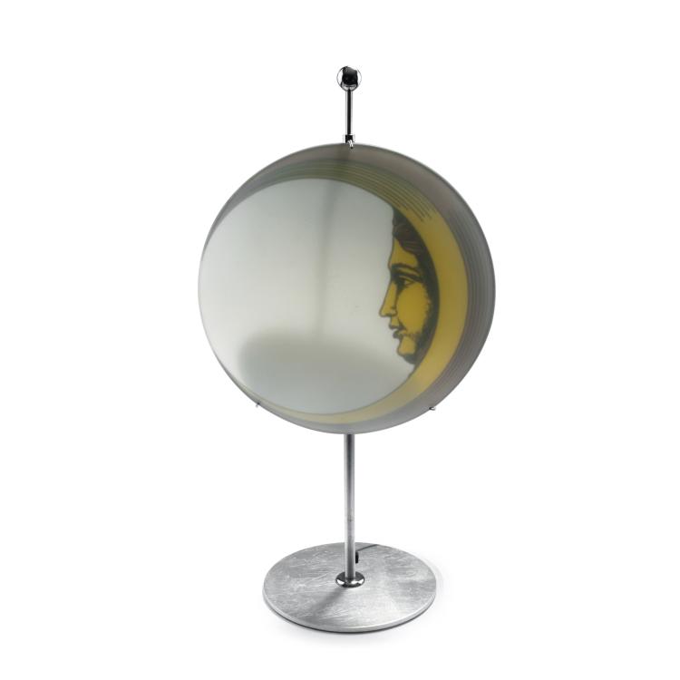 Hauptbild zu Objekt, 'Luna' table light, 1990s, Barnaba Fornasetti, Antonangeli Illuminazione, Paderno Dugnano/ Mailand, 127A 267