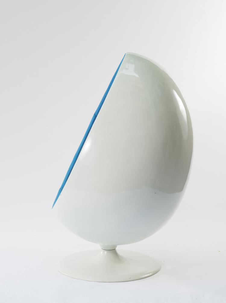 Bild 2 zu Objekt, Sessel 'Ovalia', 1968 , Henrik Thor-Larsen, Italien, 1970er/80er Jahre (zugeschrieben)., 127B 496