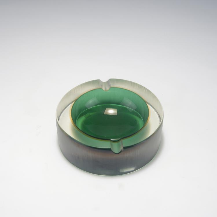 Hauptbild zu Objekt, 'Inciso' ashtray, 1956, Paolo Venini, Venini & C., Murano, 128C 671