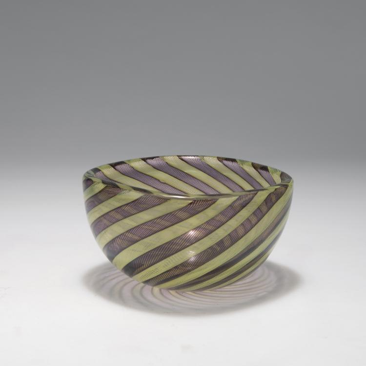 Hauptbild zu Objekt, Bowl, c1950, Paolo Venini, Venini & C., Murano, 128C 642
