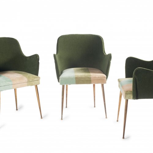 Three 'P35' chairs, c1953