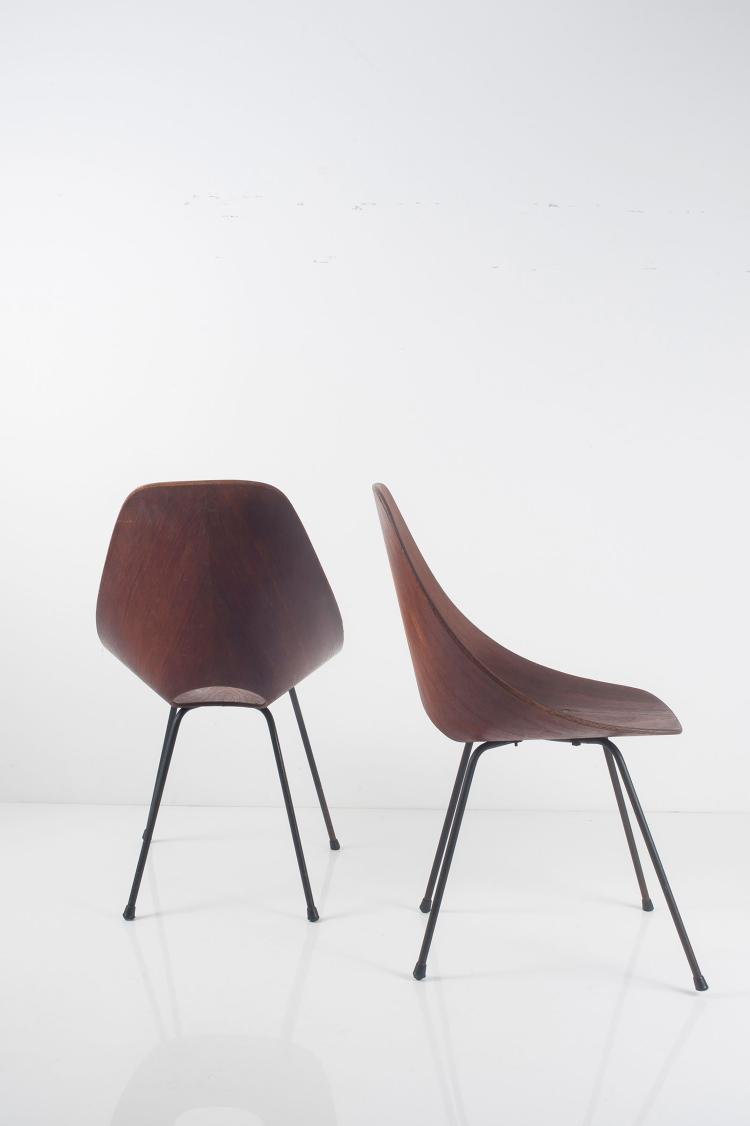 Bild 2 zu Objekt, Two 'Medea' chairs, 1955, Vittorio Nobili, Tagliabue, Meda-Mailand, 127A 58