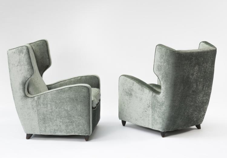 Bild 2 zu Objekt, Two easy chairs, 1950s, Italien, 127A 40