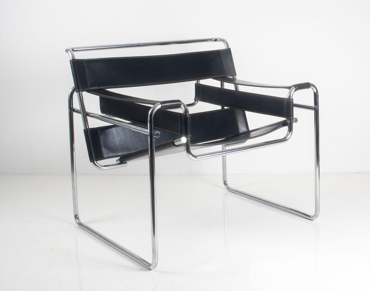 Bild 2 zu Objekt, Armlehnsessel 'B 3 - Wassily', 1925, Marcel Breuer, Knoll International, New York, 127B 290