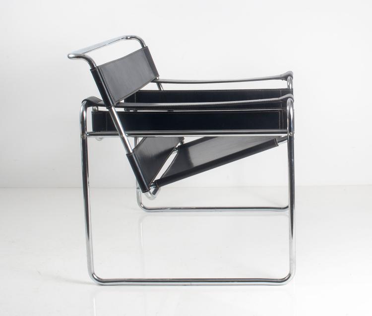 Bild 3 zu Objekt, Armlehnsessel 'B 3 - Wassily', 1925, Marcel Breuer, Knoll International, New York, 127B 290
