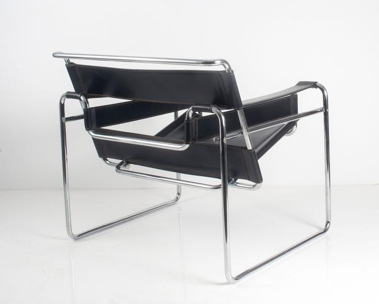 Bild 4 zu Objekt, Armlehnsessel 'B 3 - Wassily', 1925, Marcel Breuer, Knoll International, New York, 127B 290