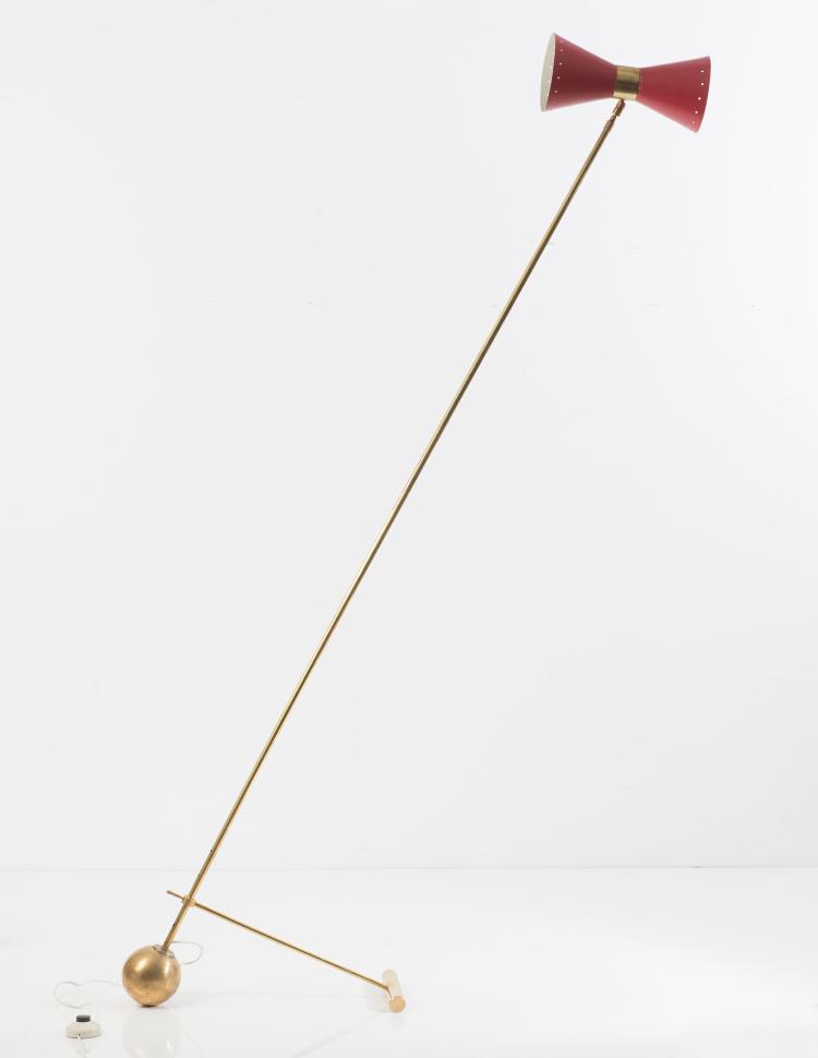 Bild 1 zu Objekt, Floor light, c1955, Robert Mathieu, Frankreich, 127B 398