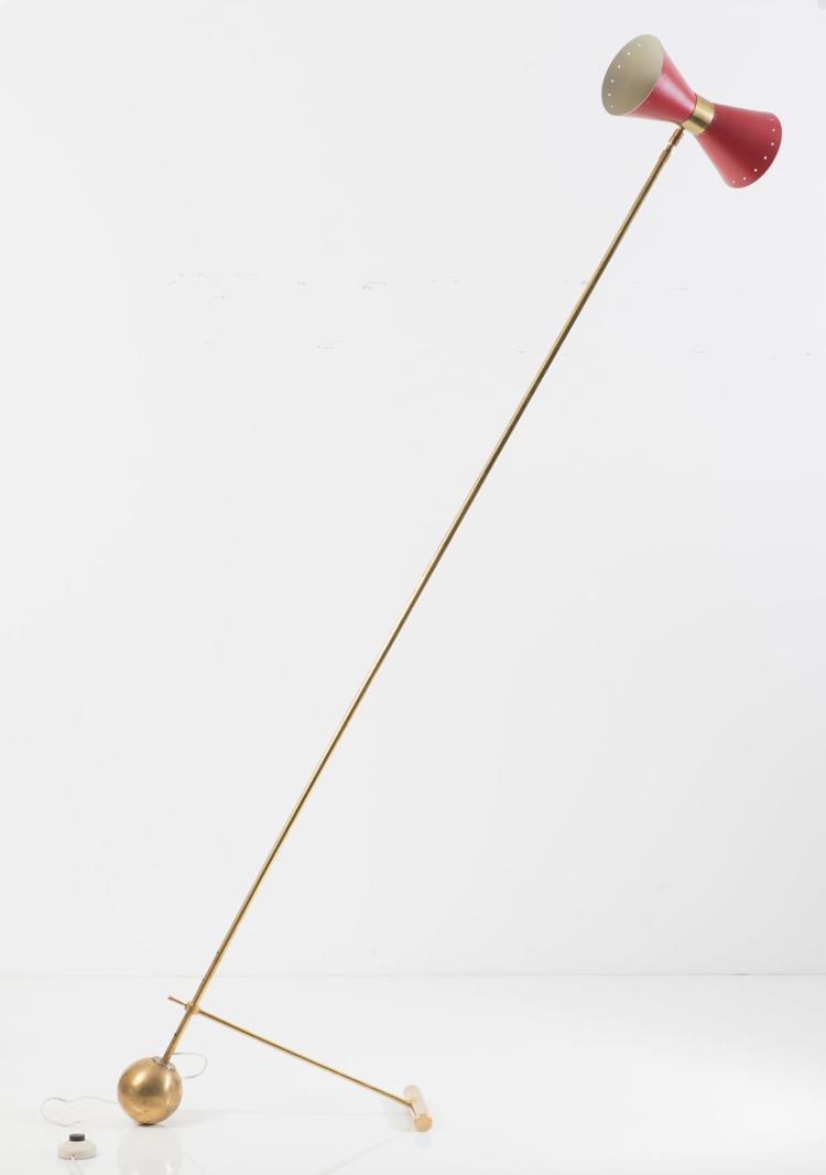 Bild 3 zu Objekt, Floor light, c1955, Robert Mathieu, Frankreich, 127B 398