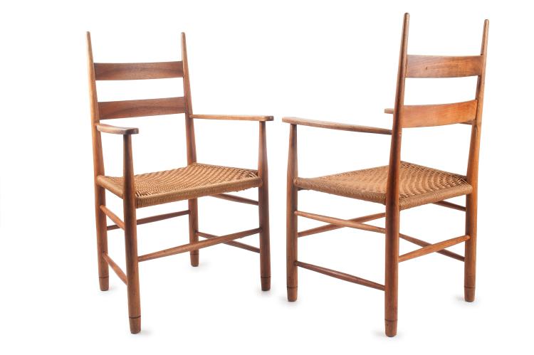 Hauptbild zu Objekt, Two armchairs, c1920, Josef Frank, Haus & Garten, Wien (zugeschrieben), 127B 284