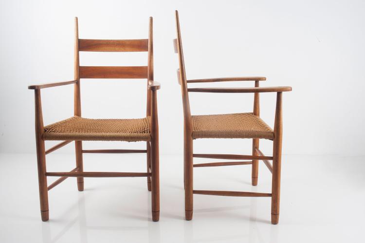 Bild 1 zu Objekt, Two armchairs, c1920, Josef Frank, Haus & Garten, Wien (zugeschrieben), 127B 284