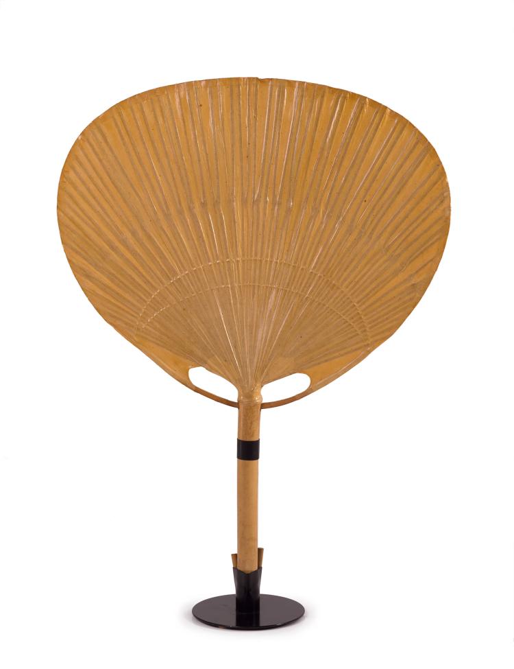 Hauptbild zu Objekt, 'Uchiwa II' table light, 1973, Ingo Maurer, Design M Ingo Maurer, M&uuml;nchen, 128B 498