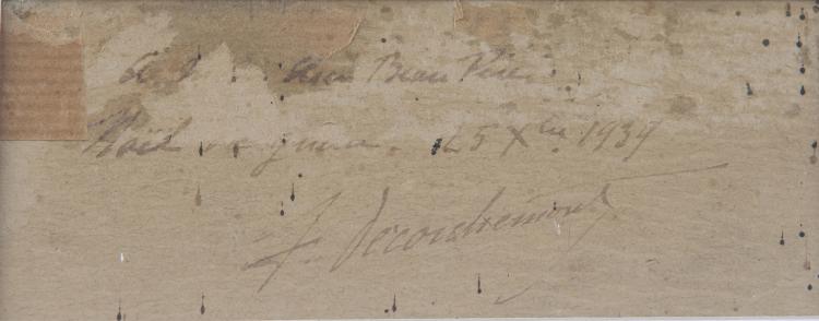 Bild 1 zu Objekt, Dorflandschaft, 1939, D&eacute;corchemont, Fran&ccedil;ois, Conches, 126 116