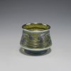 Papillon-Vase mit Silberauflage, um 1900