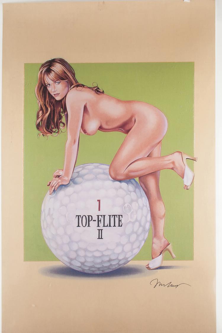 Hauptbild zu Objekt, 'Top Flite II', 2001, Mel Ramos, 127C 713