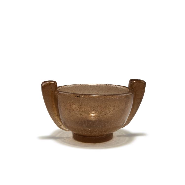 Hauptbild zu Objekt, 'A bollicine' bowl, c1932-33, Carlo Scarpa, Venini & C., Murano, 128C 615