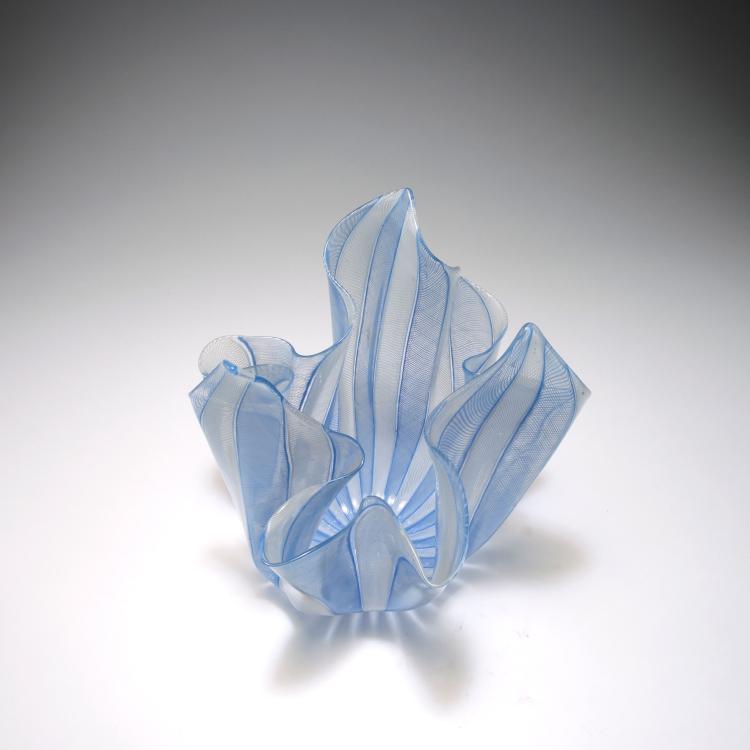 Bild 2 zu Objekt, Vase 'Fazzoletto', um 1950, Fulvio Bianconi, Venini & C., Murano, 128C 643