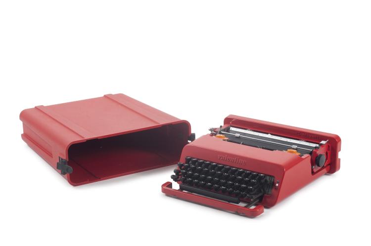 Hauptbild zu Objekt, 'Valentine S' type writer, 1969, Ettore Sottsass, Olivetti, Ivrea; Olivetti, Barcelona, 127A 185