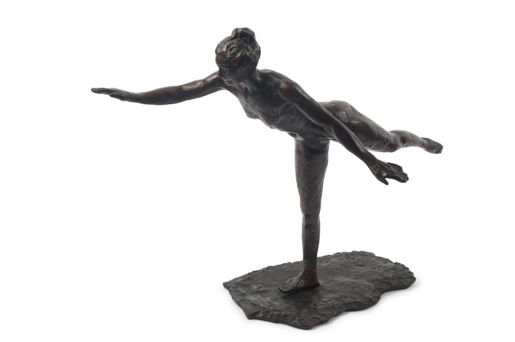 Hauptbild zu Objekt, 'Grande Arabesque', 1885-1890 (wax model), later cast, Edgar Degas, 127C 598