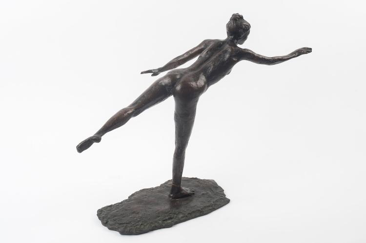 Bild 2 zu Objekt, 'Grande Arabesque', 1885-1890 (wax model), later cast, Edgar Degas, 127C 598