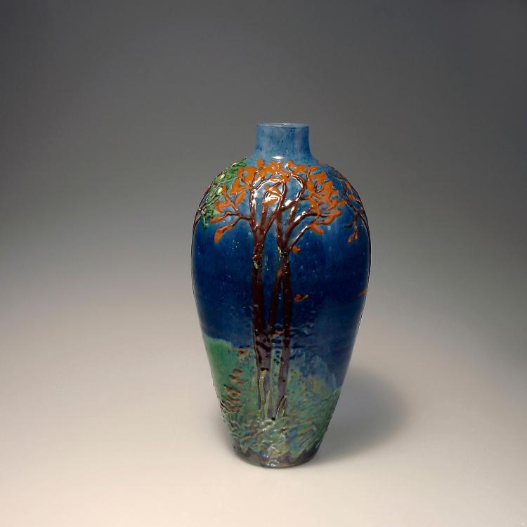 Bild 2 zu Objekt, 'Abendstimmung' vase, 1897, Laeuger, Max, Kandern, 129 640