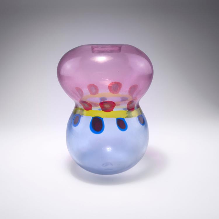 Bild 1 zu Objekt, Vase 'Murrine incatenate', 1960, Anzolo Fuga, A.Ve.M., Murano, 128C 748