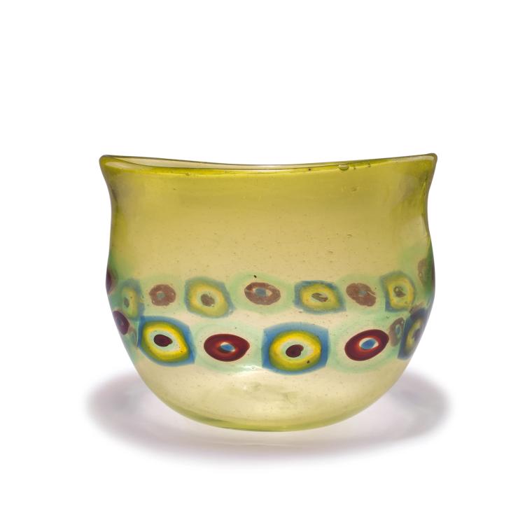 Hauptbild zu Objekt, 'Murrine' vase, 1960-68, Anzolo Fuga, A.Ve.M., Murano, 128C 750