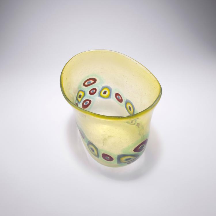 Bild 2 zu Objekt, 'Murrine' vase, 1960-68, Anzolo Fuga, A.Ve.M., Murano, 128C 750